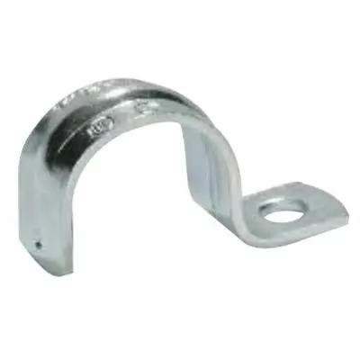 Sepco 145S Zinc Plated Steel 1-Hole Click-On Strap 1-1/4-Inch