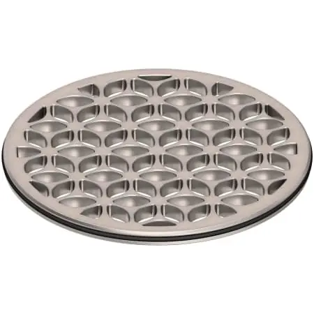 Brass Tech 243-403/15S 4 RND SHWR DRN