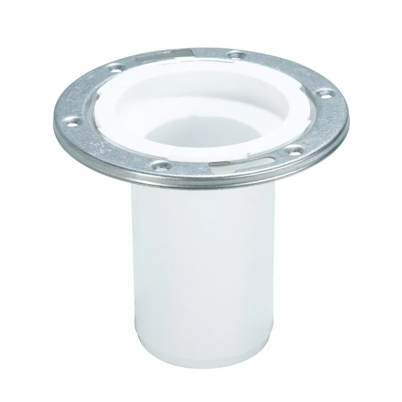 IPS Corporation 86147 3 In. Long Closet Flange With Adjustable Metal Ring