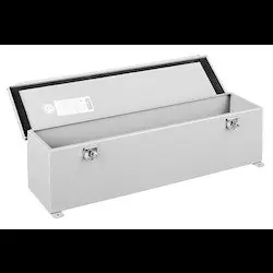 Hoffman F88T24HC Hinged Cover Wiring Trough NEMA Type 12 8.00x8.00x24.00