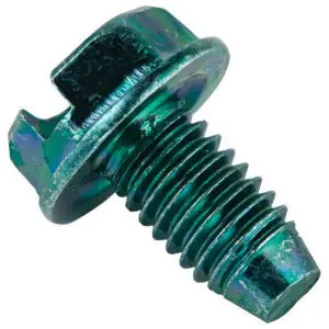 Raco 973 Ground Screw Green Dye Finish 3/8 in 10-32