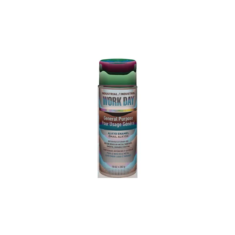 Krylon A04408007 Gloss Green Industrial Work Day Spray Paint