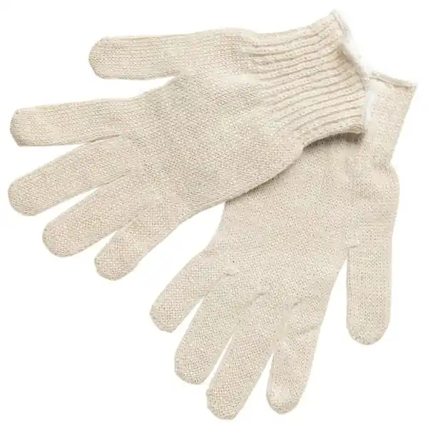 MCR Safety 9638LM Economy Weight Gloves, Large, Cotton