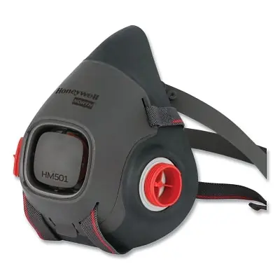 Honeywell HM501TS HM500 Half Mask Respirator Elastomer Small