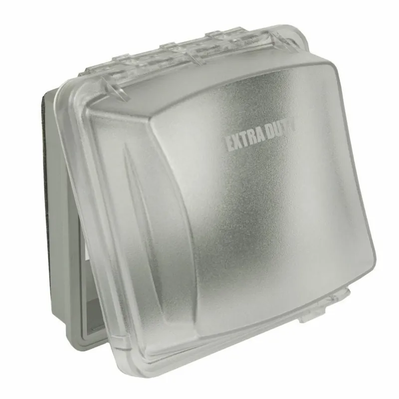 TAYMAC MM2420C 2-Gang Weatherproof In-Use Cover Extra Duty 55-in-1 2-3/4 in Deep