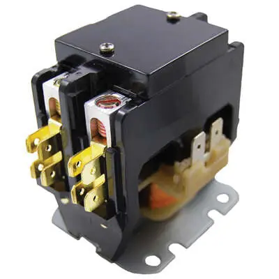 Packard C225A Contactor 2-Pole 25 Amp 24 VAC Coil