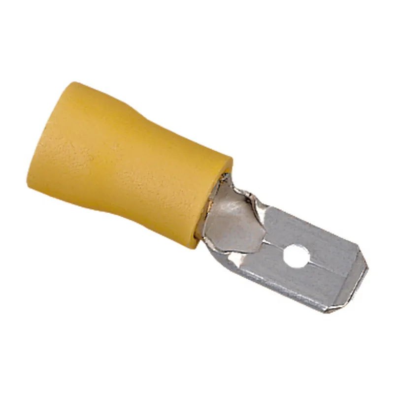 Ideal 83-9991 Male Terminal Cable Size: 12 - 10 AWG Insulation: Vinyl Insulated Tab Size: 0.250 X 0.032 IN