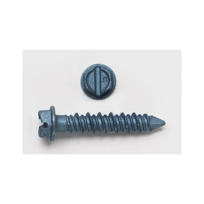 Mainline ML3904J Masonry Screw 1/4 x 2-1/4 Blue with Bit 100/JAR