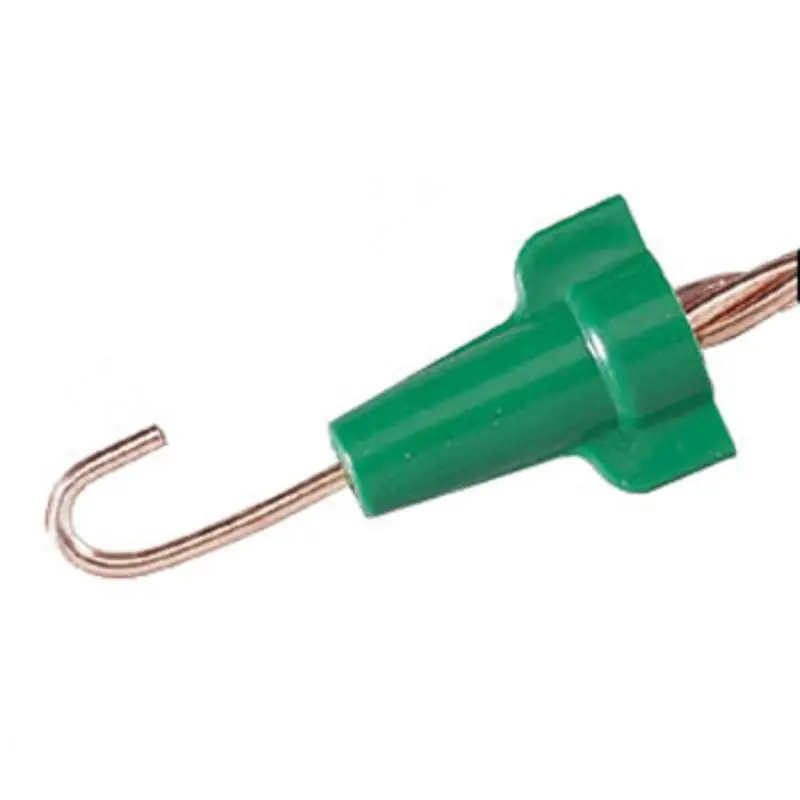 Ideal 30-092 Winged Twist-On Grounding Wire Connector 600 VAC Green