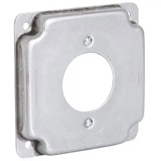 RACO 811C EXPOSED WORK COVER 30A TWIST-LOCK 4 INCH SQUARE 811C