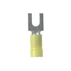 Panduit PV10-10F-L Vinyl Insulated Fork Terminal 14 to 10 AWG 10 Stud