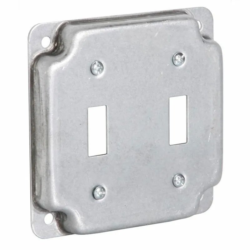 RAC0 803C Exposed Work Cover 4-1/8 in L x 4-1/8 in W x 1/2 in D