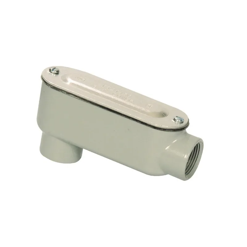 Sepco LB4ACG Die Cast Copper Free Aluminum Type LB Conduit Body With Cover And Gasket 1-1/4 Inch