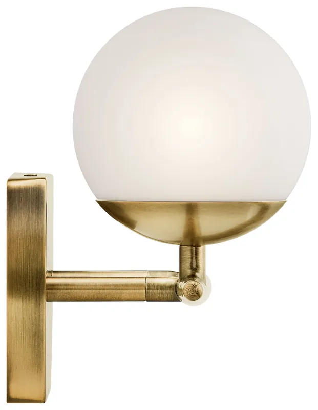 Kichler 45581NBR The Jasper 16.5in 2 Light Halogen Vanity Light