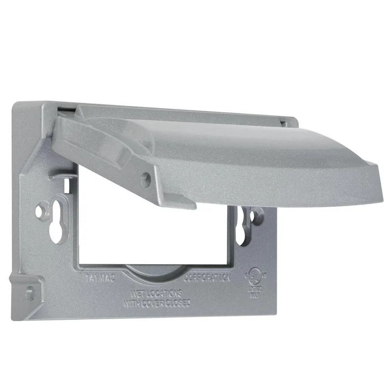 TayMac MX1250S Die Cast Metal Horizontal Cover in Grey