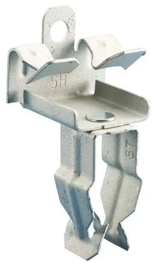 Erico 12P58 Caddy Armour Spring Steel Type EM-P Conduit To Flange Clip 3/4-Inch EMT 1/2-Inch Rigid