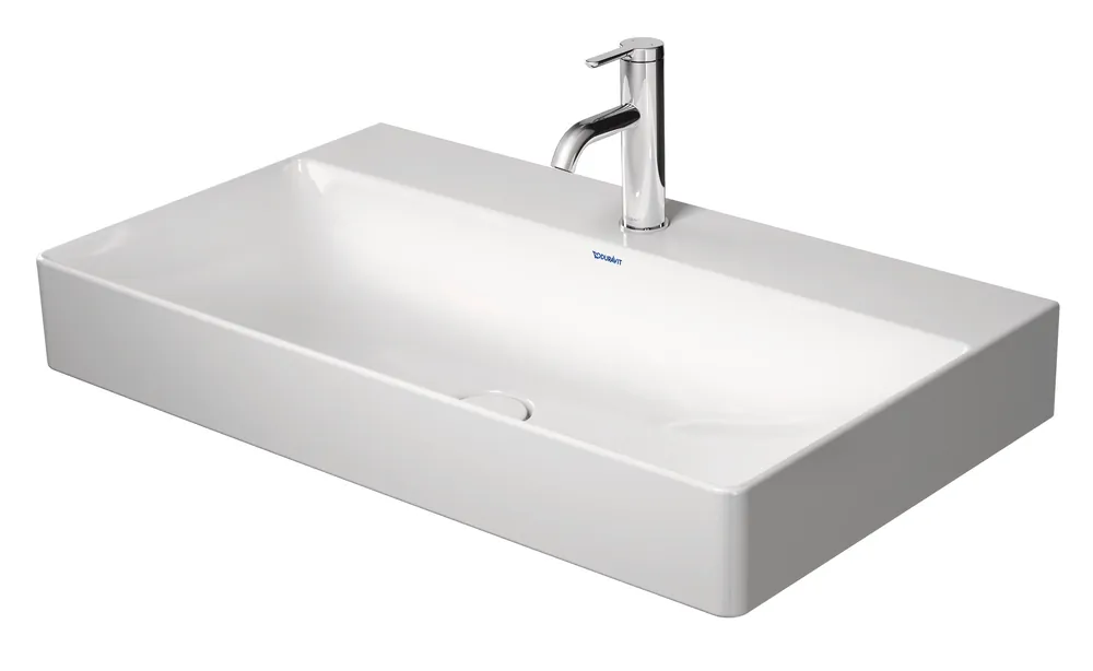Duravit 2353800044 DuraSquare 31 1/2 Rectangular Wall Mounted Sink