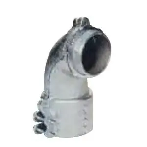 Sepco C40 Malleable Iron 90-Degree Cable Connector 2-Inch