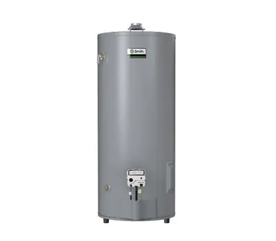 A. O. Smith BT 100 02L010000 400 Conservationist BT 98 Gallon 75,100 BTU Natural Gas Commercial Water Heater