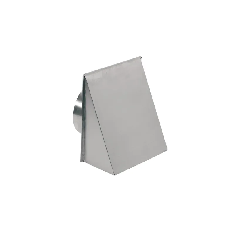 Broan-NuTone 643 Wall Cap, Aluminum Natural Finish 8 in