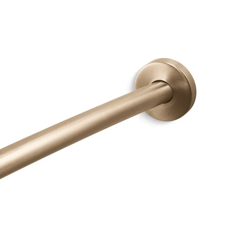 Kohler 9351-BV Contemp Crvd Shwr Rod Expans Vbbr