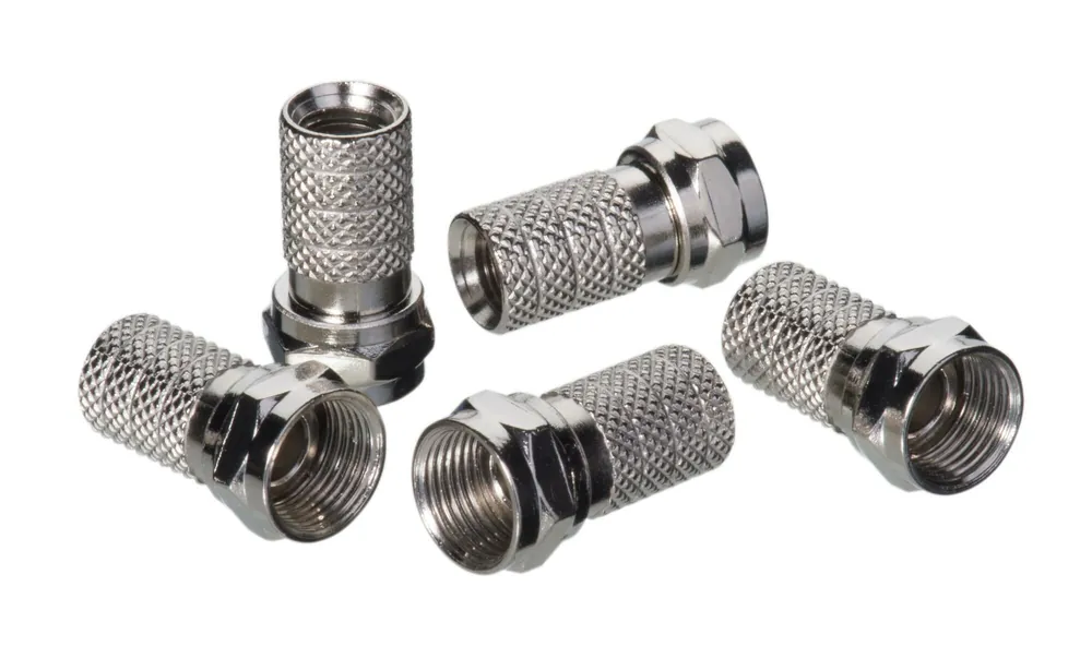Ideal 85-039 Coaxial Connector F-Type Twist-On RG-6