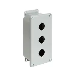 Hoffman E1PBGXM Pushbutton Enclosure Xtra Deep 1 PB Enclosure 3.5X3.25X2.75 PB1 NEMA 12/18