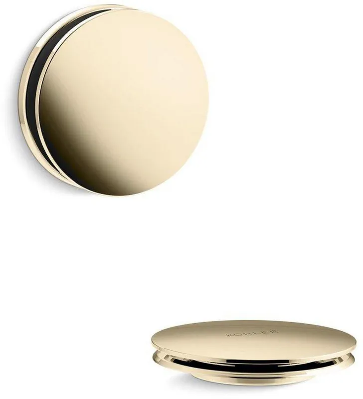 Kohler T37395-AF PureFlo Contemporary Bath Drain Trim in Vibrant French Gold