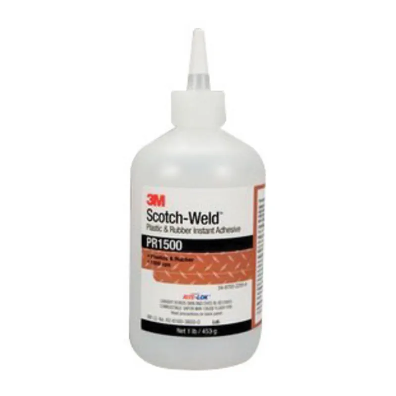 3M 7100039203 Scotch-Weld PR1500 Clear Liquid 1 lb Bottle Plastic Adhesive
