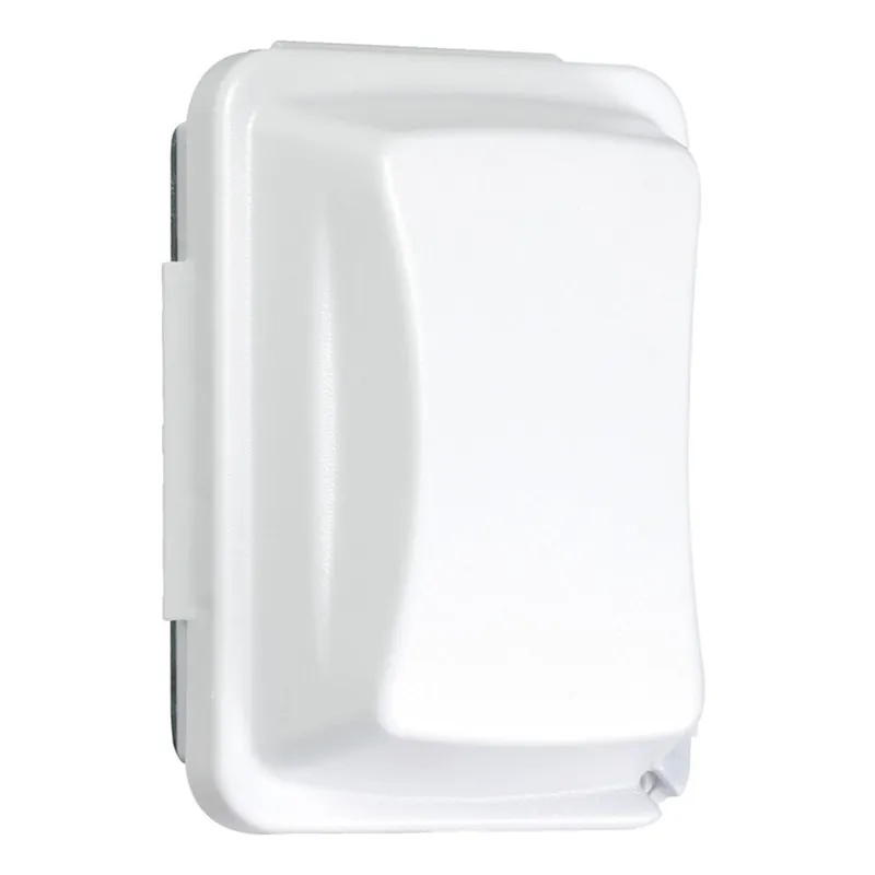 TayMac MM410W 1-Gang White Polycarbonate Horizontal and Vertical Mount Weatherproof While-In-Use Device Cover