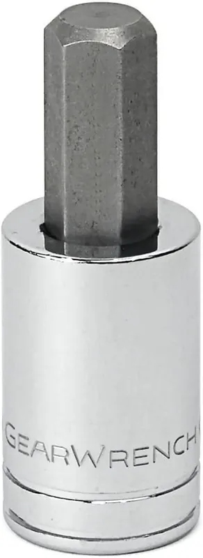 Gearwrench 80657 1/2 Drive 3/4 Hand Hex Bit Socket 2-1/2 Overall Length