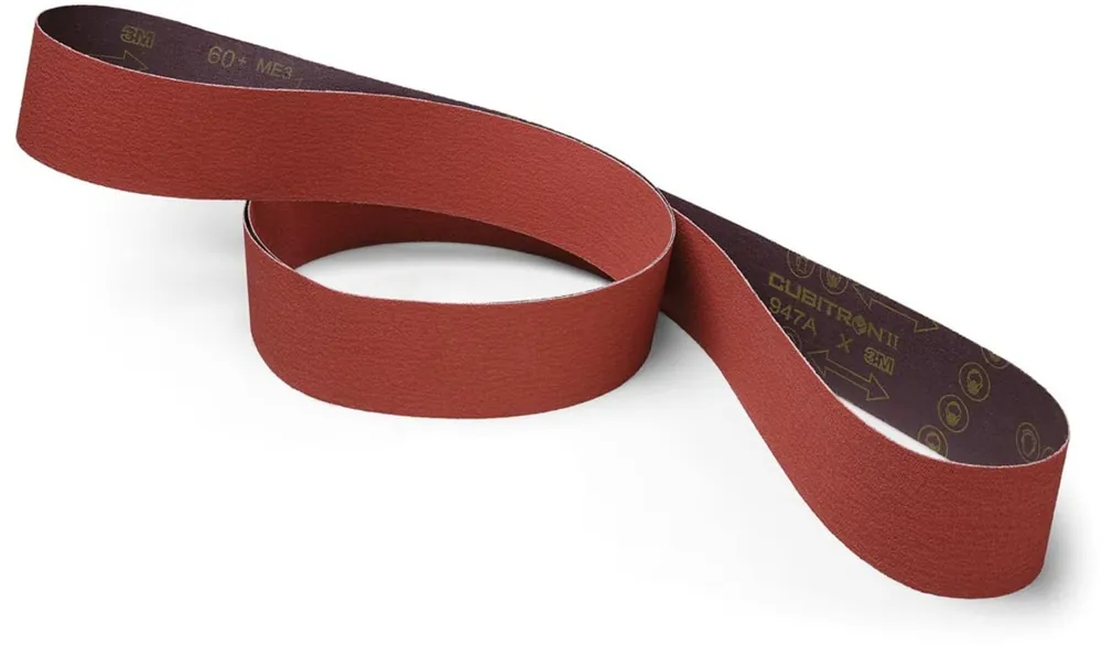 3M 7010360589 Cubitron II 947A 60+ Grit Precision Shaped Ceramic Abrasive Belt