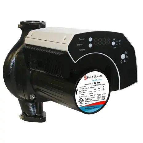 BELL & GOSSETT ecocircXL36-45(104301)-CL ecocirc XL Cast Iron Large Wet Rotor Circulator with Electronically Commutated Motor 1/6 HP