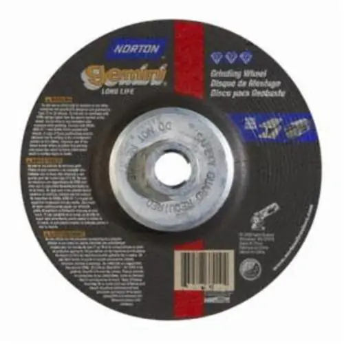 Norton 66252843597 Gemini A Type 27 Grinding Wheel 1/4 in