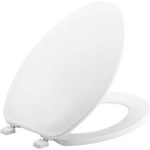 Church 170-000 170 Series Closed Front Plastic Toilet Seat Elongated 554160