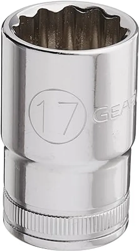Gearwrench 80752 1/2 in Drive Socket 12 Point 17MM Replacement MPN