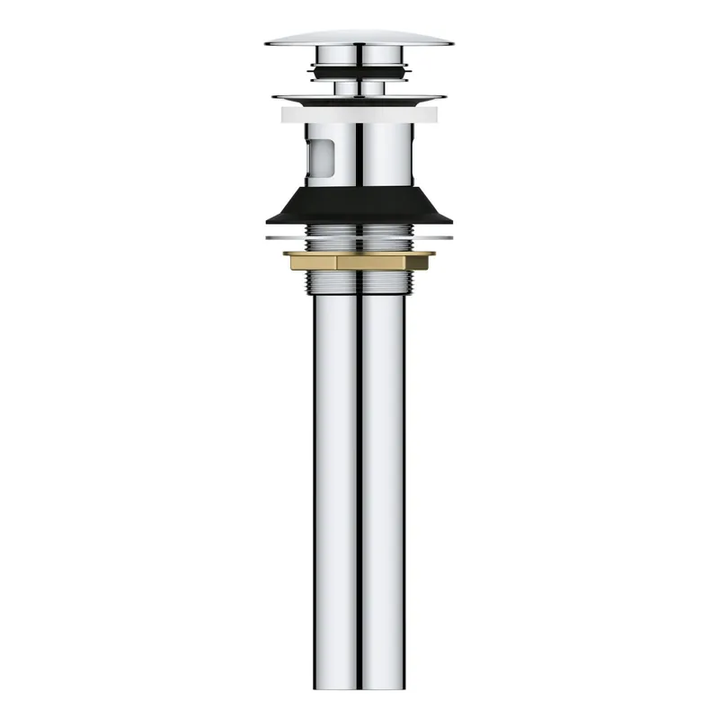 Grohe 48656000 Bathroom Sink Pop-Up Drain with Overflow in Grohe Chrome