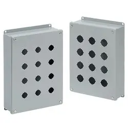 Hoffman E1PBG Pushbutton Enclosures 1 PB Enclosure 3.5X4.25X2.75 PB1 NEMA 12/14