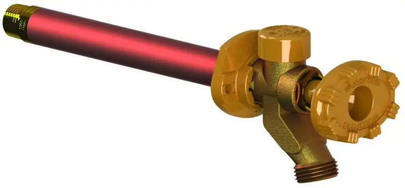 WCM INDUSTRIES 19CP-12 Woodford Manufacturing Wall Faucet 1/2X12