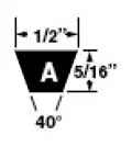CARRIER P463-A57 V-Belt