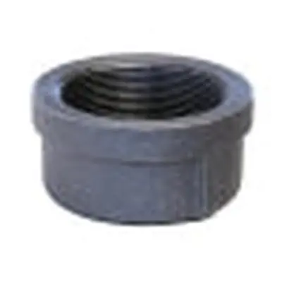 ANVIL 5.BMCAP 5 in Black Malleable 150 lb FNPT Cap