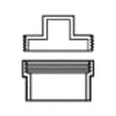 LASCO P105X-020 Adapter Fitting 2 in Nominal Spigot End Style SCH 40