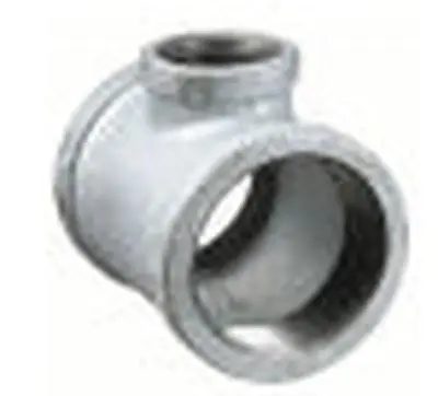 Anvil 2DX2X2 NMT 2-1/2 x 2 x 2 in Galvanized 150# FNPT Reducing Tee Domestic