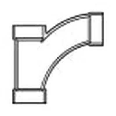 Lasco P502-337 Combination Wye Fitting 3 x 1-1/2 in SCH 40 Domestic