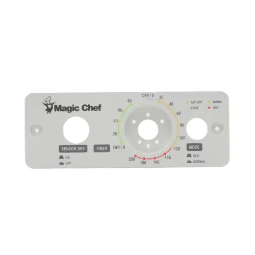Magic Chef GYJYSMCF1S01 Control Panel MCSDRY1S