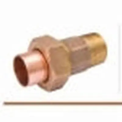 MUELLER INDUSTRIES A11210NL 1/2 In Bronze Sweat X Mnpt Union
